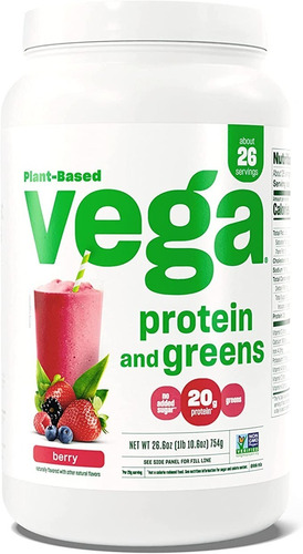 Proteina Y Verduras 754g Vega - g a $472