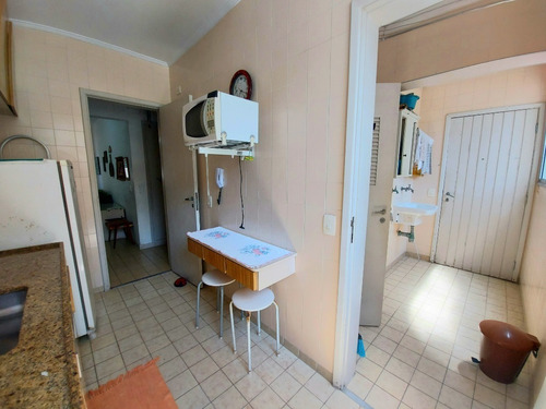 Imagem 15 de 16 de Apartamento Frente Ao Mar - Praia Das Astúrias - Guarujá/sp - 2 Dormitórios - 2 Banheiros - Sacada - Vista Ao Mar - Ap05361 - 68545327