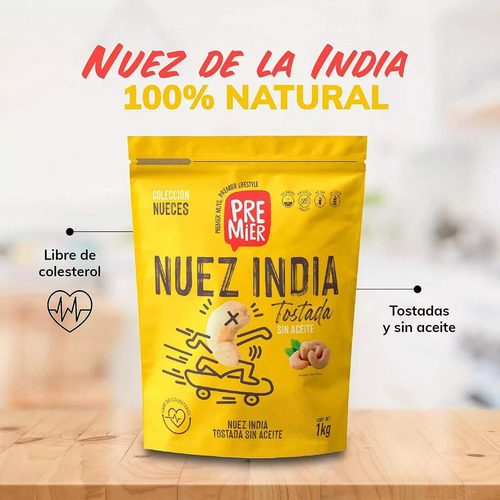 Premier Nuez De La India Con Sal Resellable 1 Kilo