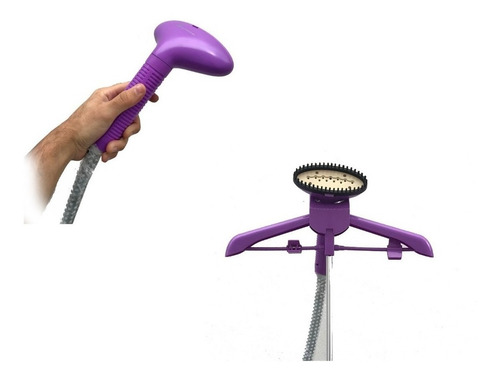 Imagen 3 de 10 de Plancha A Vapor Vertical Vaporizador Ropa Winco W207 +percha