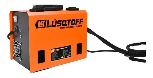 Soldadora inverter Lüsqtoff SML150-8 naranja y negra 50Hz/60Hz 220V