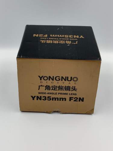 Lente  Yongnuo Yn35mm F2n Para Nikon B3