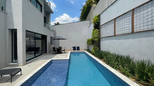 Casa De Alto Padrão Para Locação Em Alphaville - Gênesis 2 - Casa 560m² - 6 Suítes - 6 Vagas - Mobiliada - Cnclp1102-2