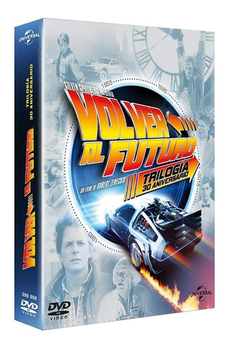 Trilogia Volver Al Futuro (30 Aniversario) Peliculas Dvd