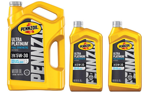 Aceite Sintetico Pennzoil Ultra Platinum 5w30  6.622 Litros