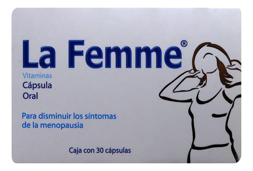 Suplemento C/30 Cápsulas Progela La Femme Vitaminas