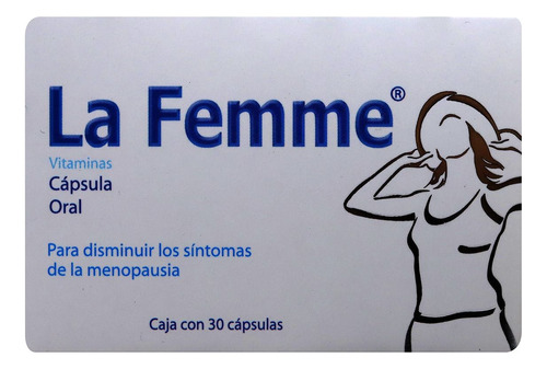 Suplemento C/30 Cápsulas Progela  La Femme Vitaminas