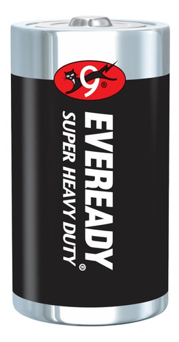 Pila Eveready Carbon Zinc Tamaño D Blister Con 2 Unidades