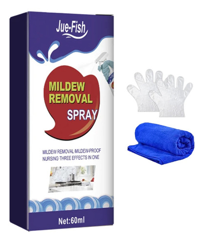 Spray Antimoho Con Guantes Limpiadores De Tela Y Moho