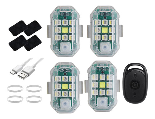 Luz Estroboscópica Para Coche, Luz Estroboscópica 4 Luz