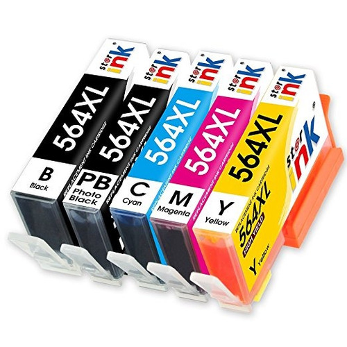 Starink 5 Color 564xl Reemplazo 564 Xl Cartuchos De Tinta, H