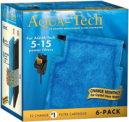 Cartucho De Filtro De Acuario Aqua-tech Cambio Ez, Paquete D