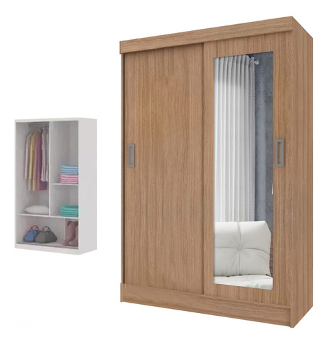 Placard Closet Espejo Ropero Armario Dormitorio