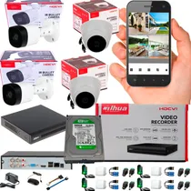 Comprar Cámaras Dahua Kit Dvr 4ch + 4 Cámaras 1080p + Disco 500gb 