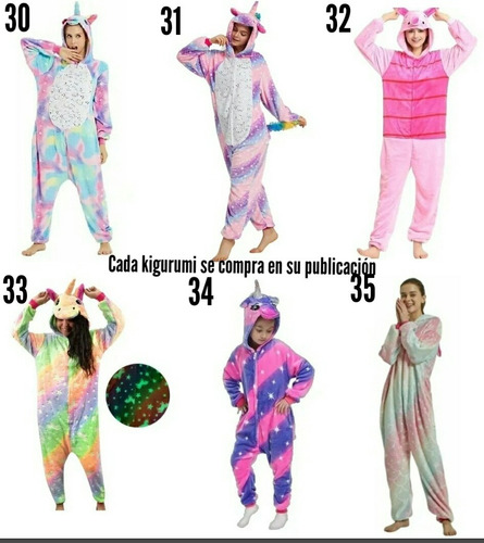 Imagen 4 de 5 de Pijama Kigurumi Enterito Disfraz Stich Niños/adultos