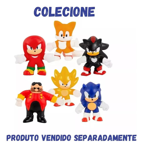Goo Jit Zu Mini Boneco Elástico Tails