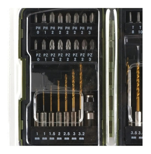 Set De Puntas Y Brocas 40 Piezas Bauker