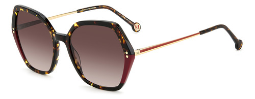 Lentes De Sol Carolina Herrera Mujer Her 0185/s Havana-rojo