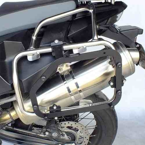 Suporte Bau Mala Lateral Adventure 800 Gs Bmw Scam Preto