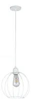 Comprar Lamparas Colgantes Modernas Iluminación Techo Jaula Ferrolux Color Blanco