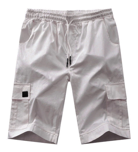 Mens Cargo Shorts Summer Drawstring Sweatpants Plus Size