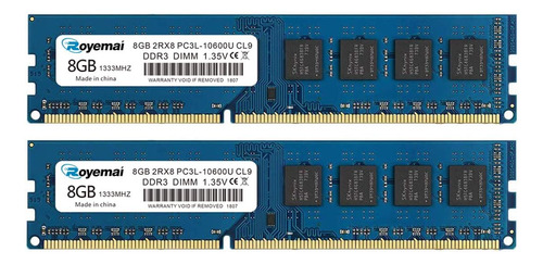 Memoria Ram D Duomeiqi Kit (2x8gb) 16gb Ddr3l / Ddr3 Pc3l