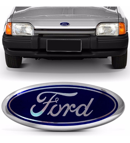 Emblema Ford Escort L Gl Xr3 Hobby Versailles Royale Novo