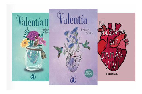 Valentia 1 Y 2 + El Desamor Que Jamás Viví - Poemarios