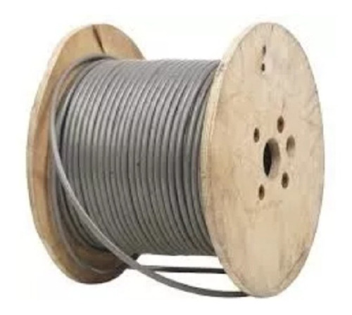 Cable De Acero Galvanizado Flex 6x7+1 Ø 5mm X 100m 