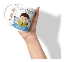 Comprar Taza Tazon Mug Aqui Toma El Mejor Periodista