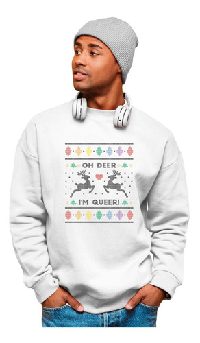 Sudadera Orgullo Lgtb - Unisex - Navidad - Oh Deer I'm Queer