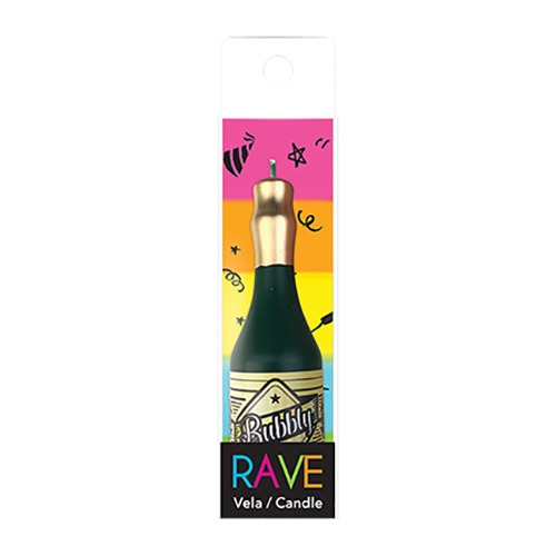 Vela Para Pastel En Forma De Botella De Champagne De 10cm