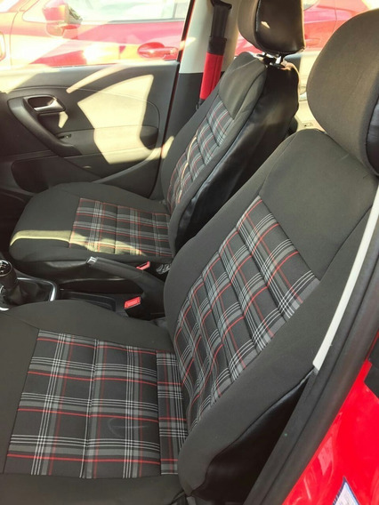 GTI/rojo/negro VW t5 Transp./carav 2009 grado fundas para asientos completo 6-asientos 