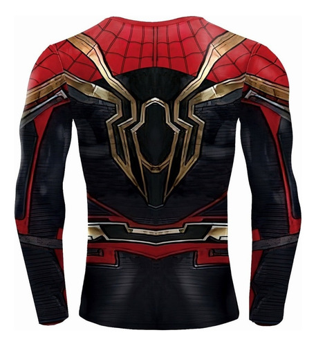Spiderman Superhéroe Slim Fit Mallas Largas Sudadera