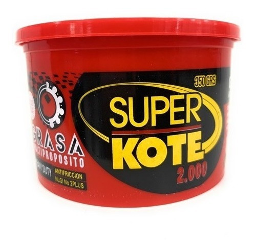 Superkote 2000 Grasa De Calcio Roja 350 Gramos