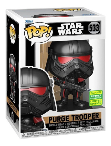 Funko Pop Star Wars Purge Trooper Sdcc 2022