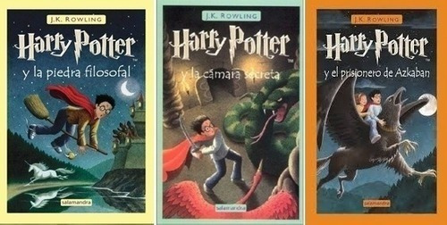 Libro - Pack Harry Potter 1 2 Y 3  Tapa Dura