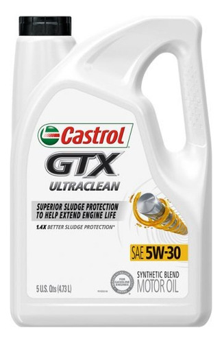 Lubricante Castrol Gtx Ultraclean 5w30 4.73l