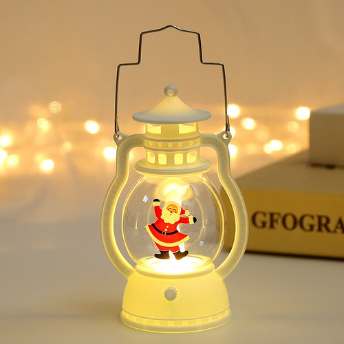 4x Vela De Papá Noel 2024 Deco De Año Nuevo,luces Cálidas