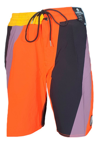 Malla Volcom Natación Hombre Asymilation 19 Nja-neg-lila Cli