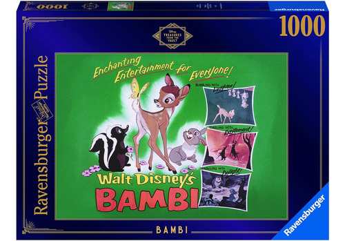 Ravensburger Disney Treasures From The Vault Bambi 1000 P...