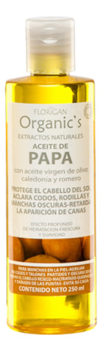 Aceite Fortalecedor De Papa Cabello Y Cuerpo Florigan 250ml.