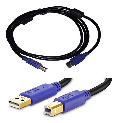 Cable Usb Impresora 5 Metros Escaner Canon Epson Hp Brother