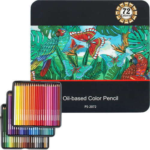 72 Lápices De Colores, Lápices De Colores De Calidad Para Ad