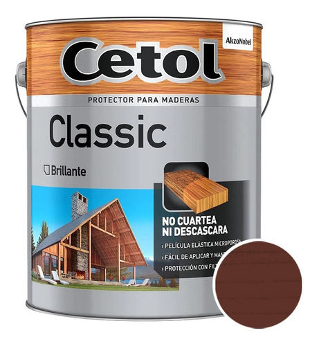 Cetol Classic Brillante Caoba X 1l - Caporaso