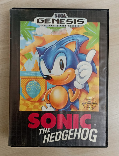 Jogo, Sonic The Hedgehog, Sega Genesis - Colecionador