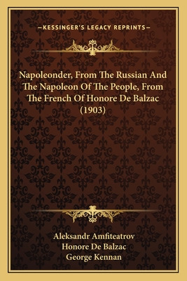 Libro Napoleonder, From The Russian And The Napoleon Of T...