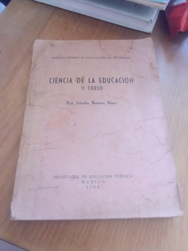 Ciencia De La Educación Ii Curso - Salvador Hermoso Nájera