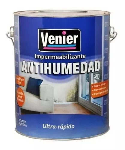 Pintura Impermeabilizante Antihumedad Venier X 1kg - Mapache