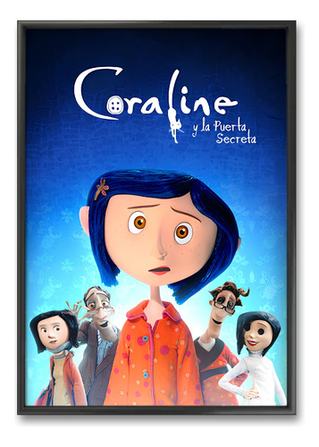 Cuadro Decorativo Póster Coraline